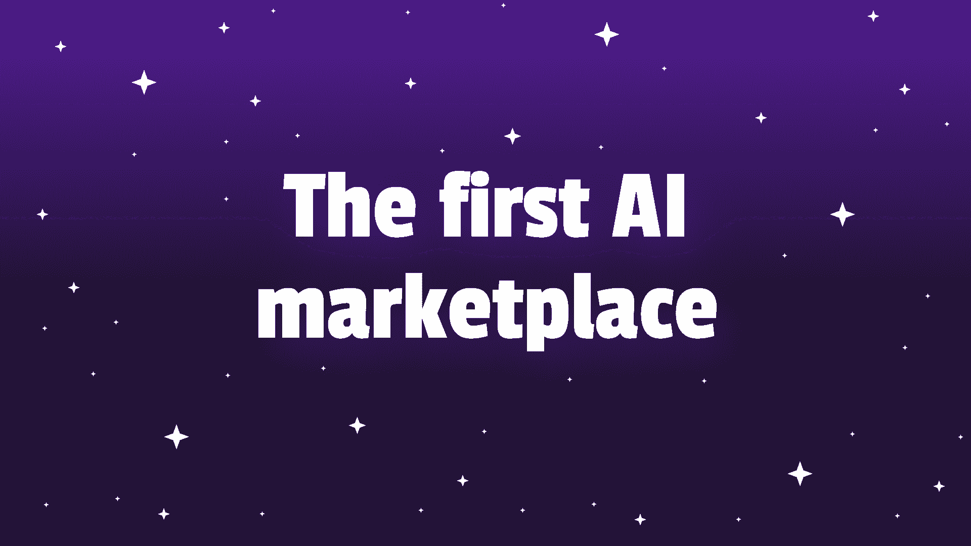 AI Marketplace